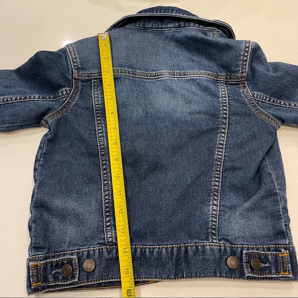 EUC GapKids 1969 Denim Medium Wash Button Jacket XS Regular - Picture 4 of 4